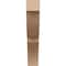 Ekena Millwork 3-inch W x 12-inch D x 16-inch H Valencia Rough Cedar Woodgrain TimberThane Knee Brace, Primed BRCUR03X12X16VALRCPR - alternate 5